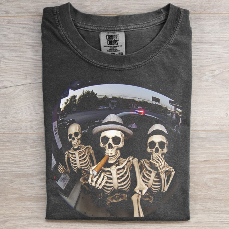 Vintage Horror Graphic T-shirt