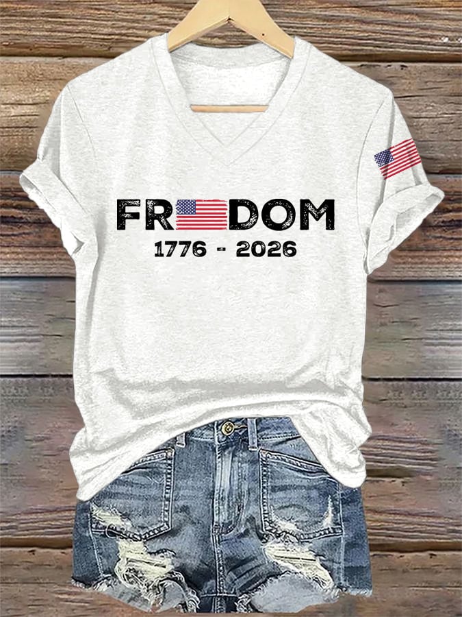 Women's 250th Anniversary Print T-shirt