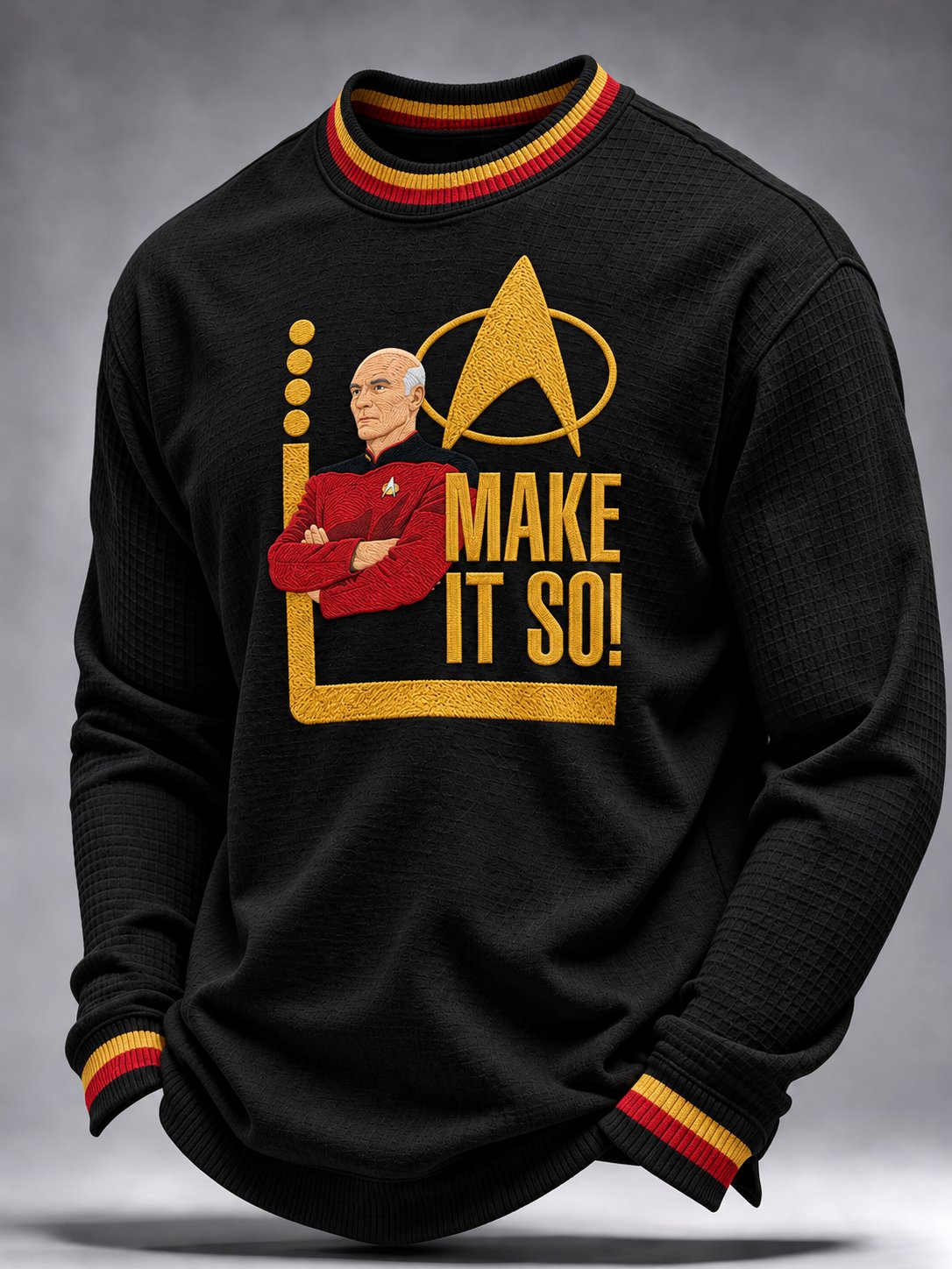 Men's Print Long-Sleeve T-Shirt