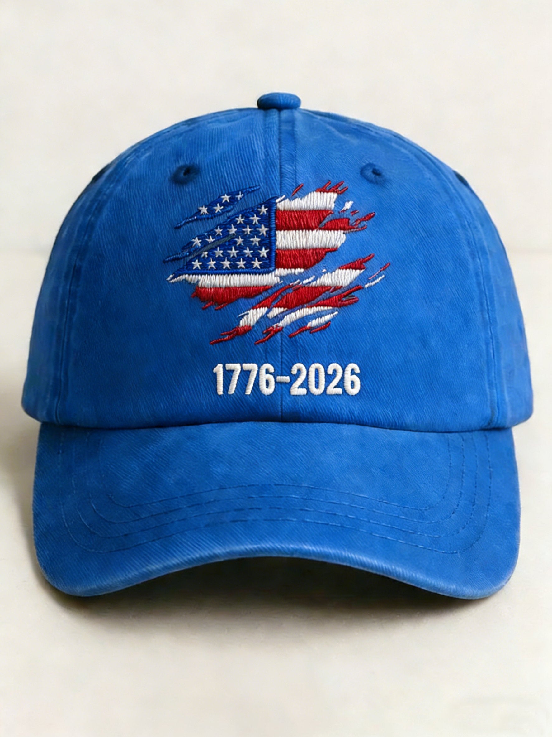 Unisex 250th Anniversary National Flag Print Baseball Cap