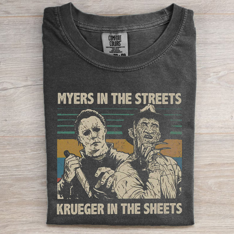 Vintage Horror Graphic T-shirt