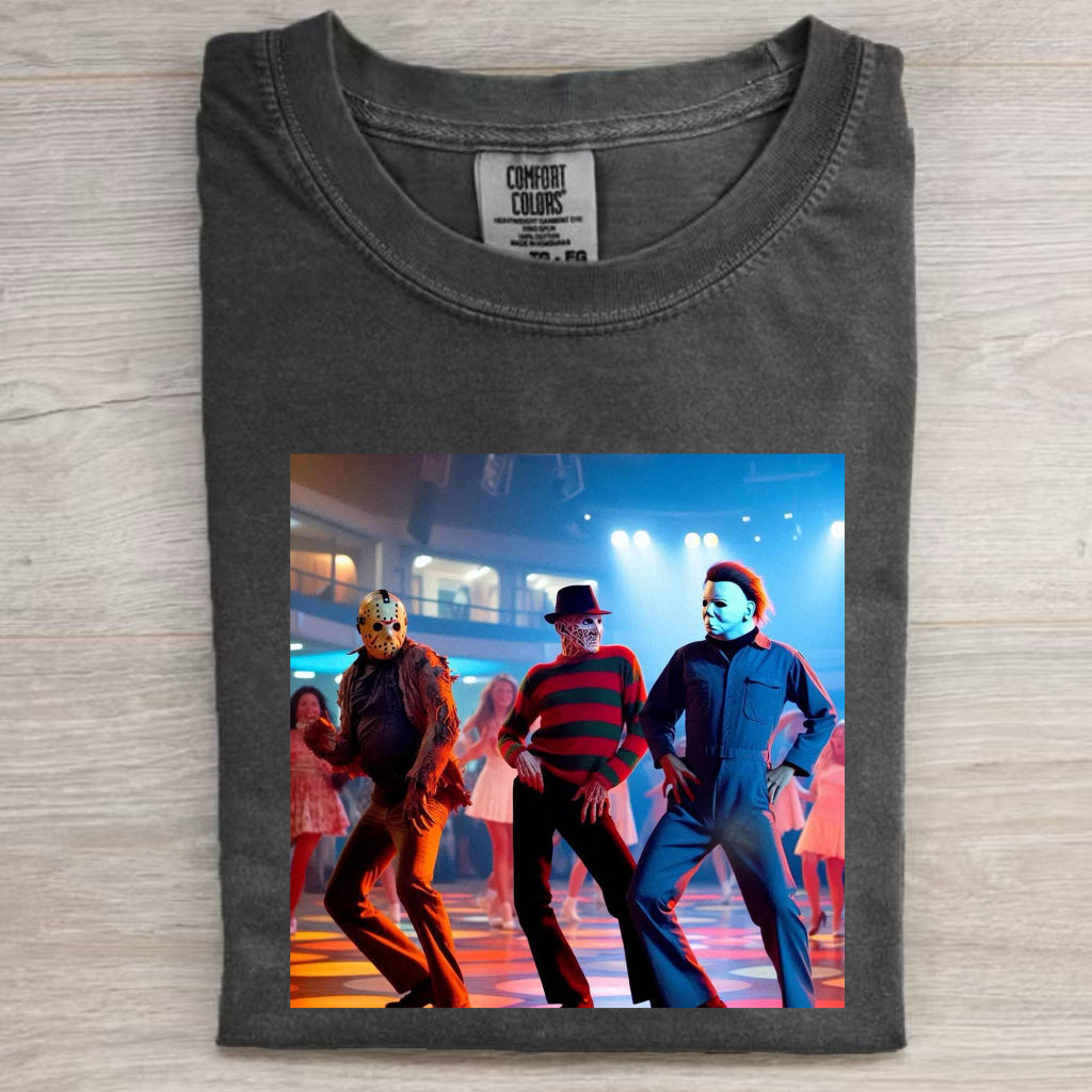 Vintage Horror Graphic T-shirt