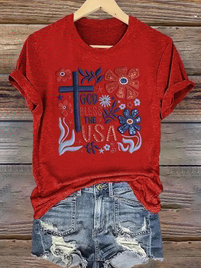 Women's Casual American 250 Commemorative T-shirt